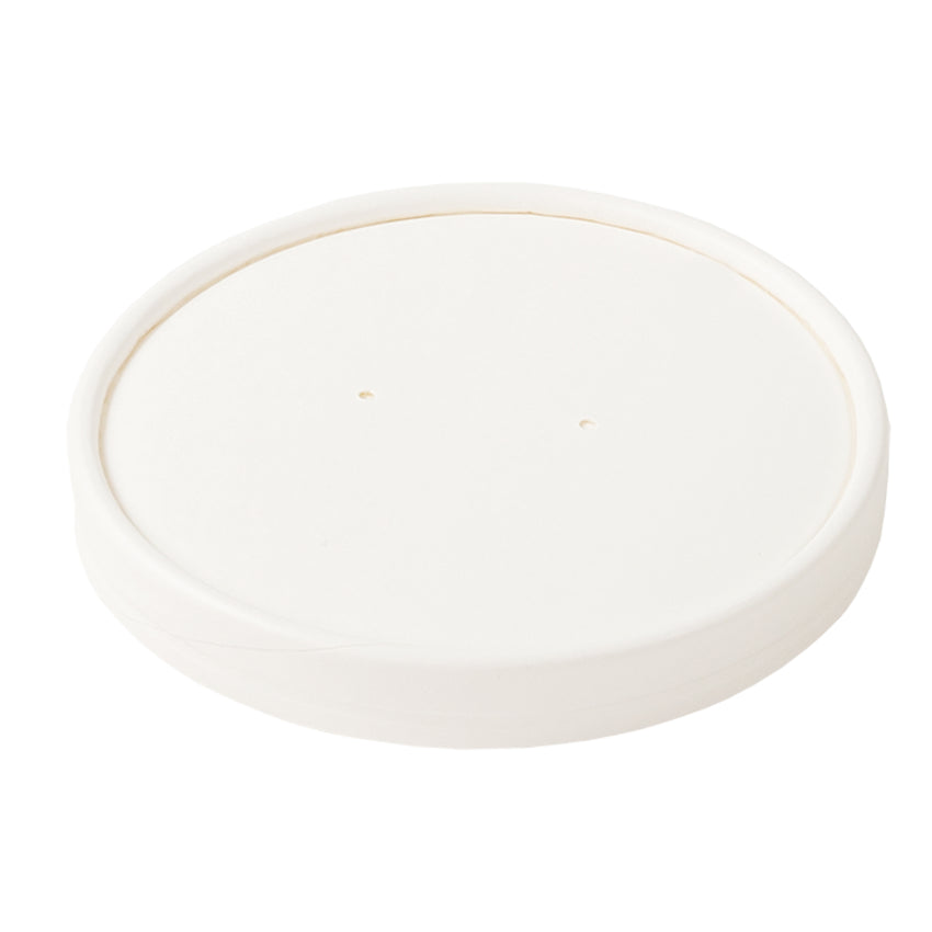 Solo® Flexstyle® White Food Container/Lid Combo - 12 oz. Squat