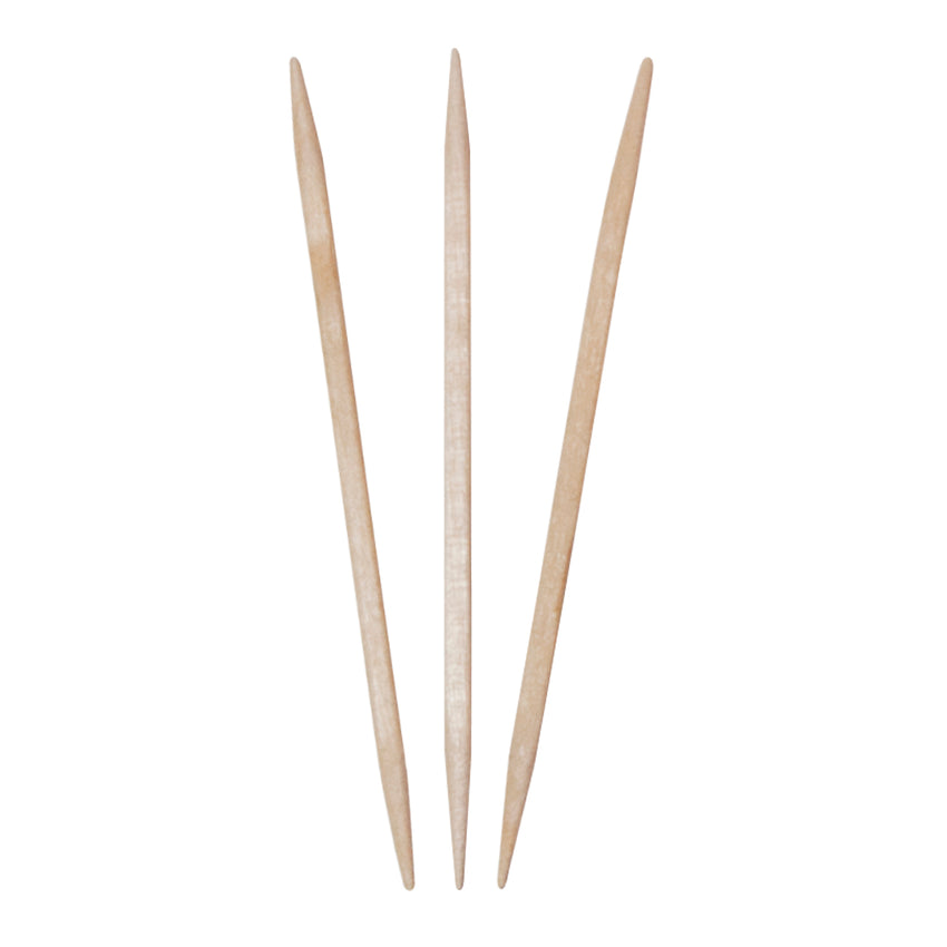 2.625" SQUARE TOOTHPICK, Three Picks Fanned Out