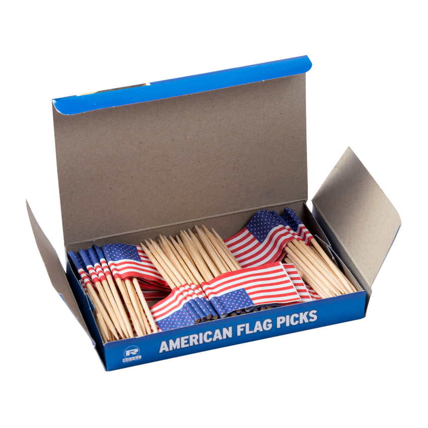 AMERICAN FLAG PICKS, Opened Inner Box