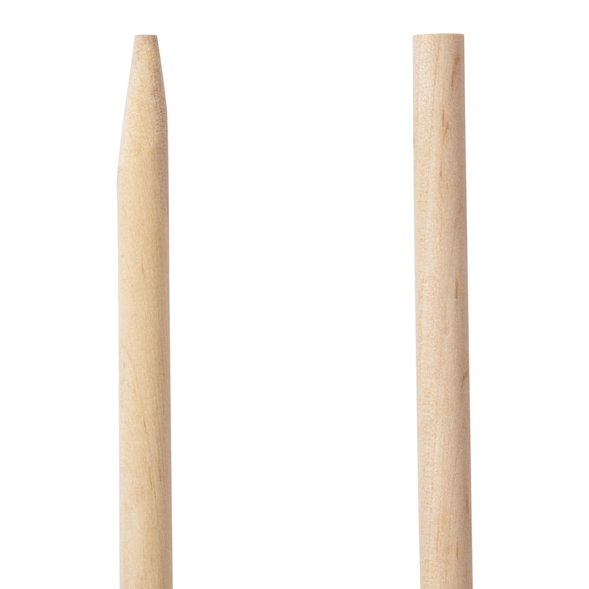 5-1/2" X 1/4" DIAMETER THICK WOODEN SKEWER, Detailed View