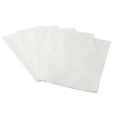 MEDIUM WT WHITE TOWEL 13" x 21.5", Four Towels Fanned Out
