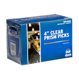 ROYAL PRISM PICK 4" CLEAR, Closed Inner Box