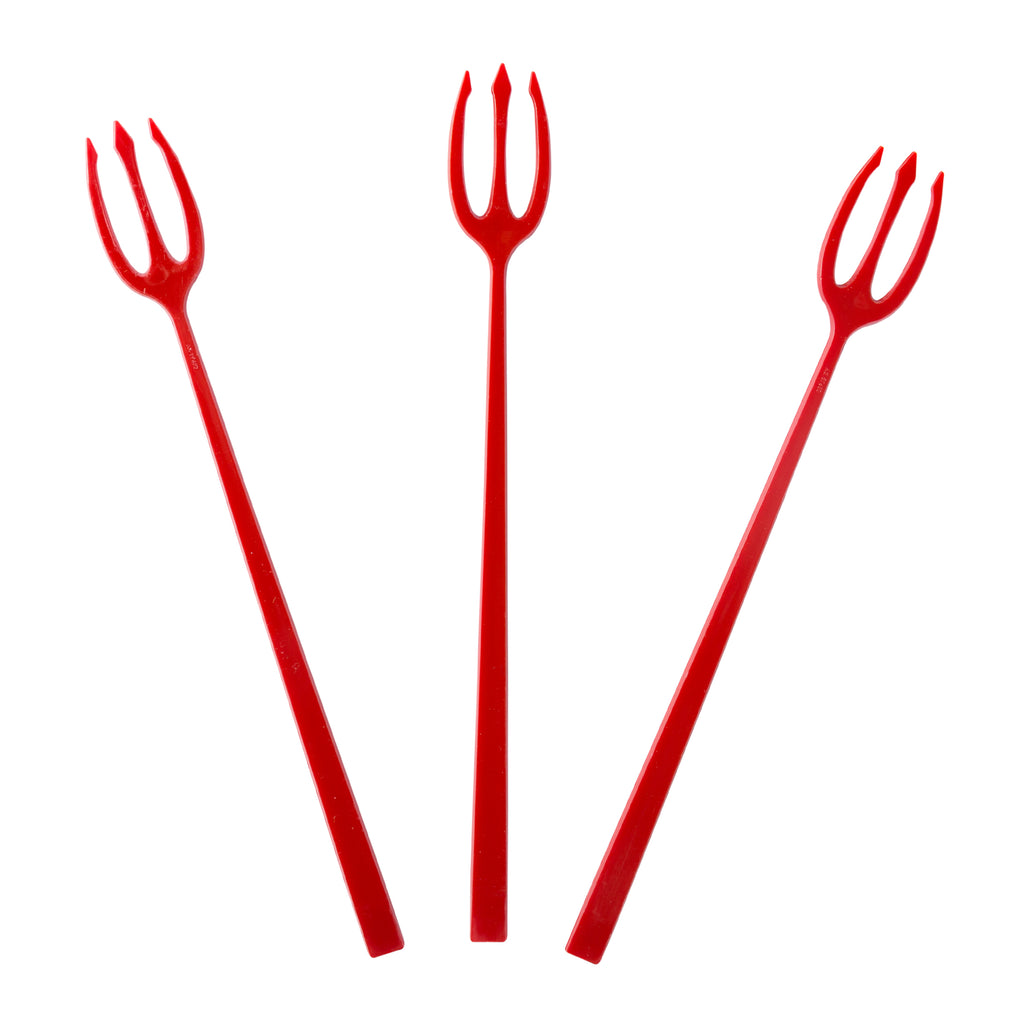 Amscan Red Plastic Forks