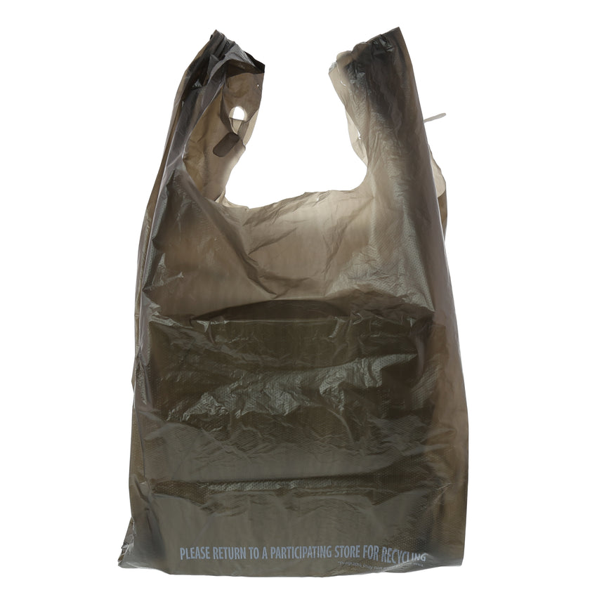 PLAIN BLACK BAG EMBOSSED 1/6, 11.5" X 6.5" X 21.5" 12 MIC, Reverse Side