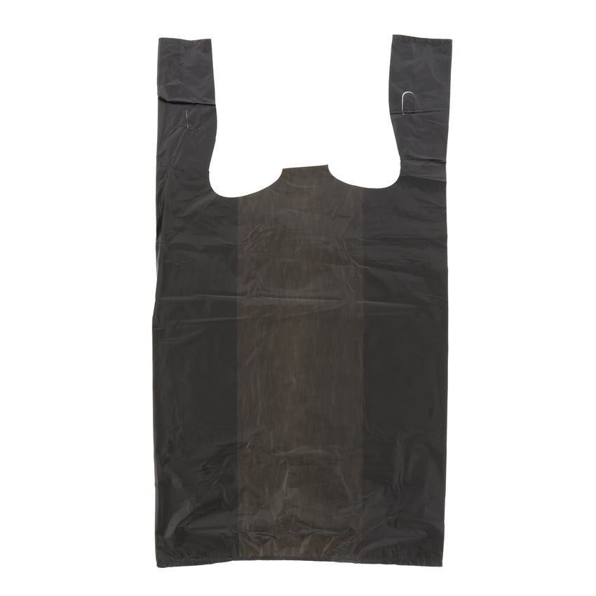 PLAIN BLACK BAG EMBOSSED 1/6, 11.5" X 6.5" X 21.5" 12 MIC