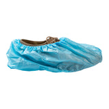 SUPER STICKY SHOE COVER 18.5" XL BLUE, On Shoe Side View