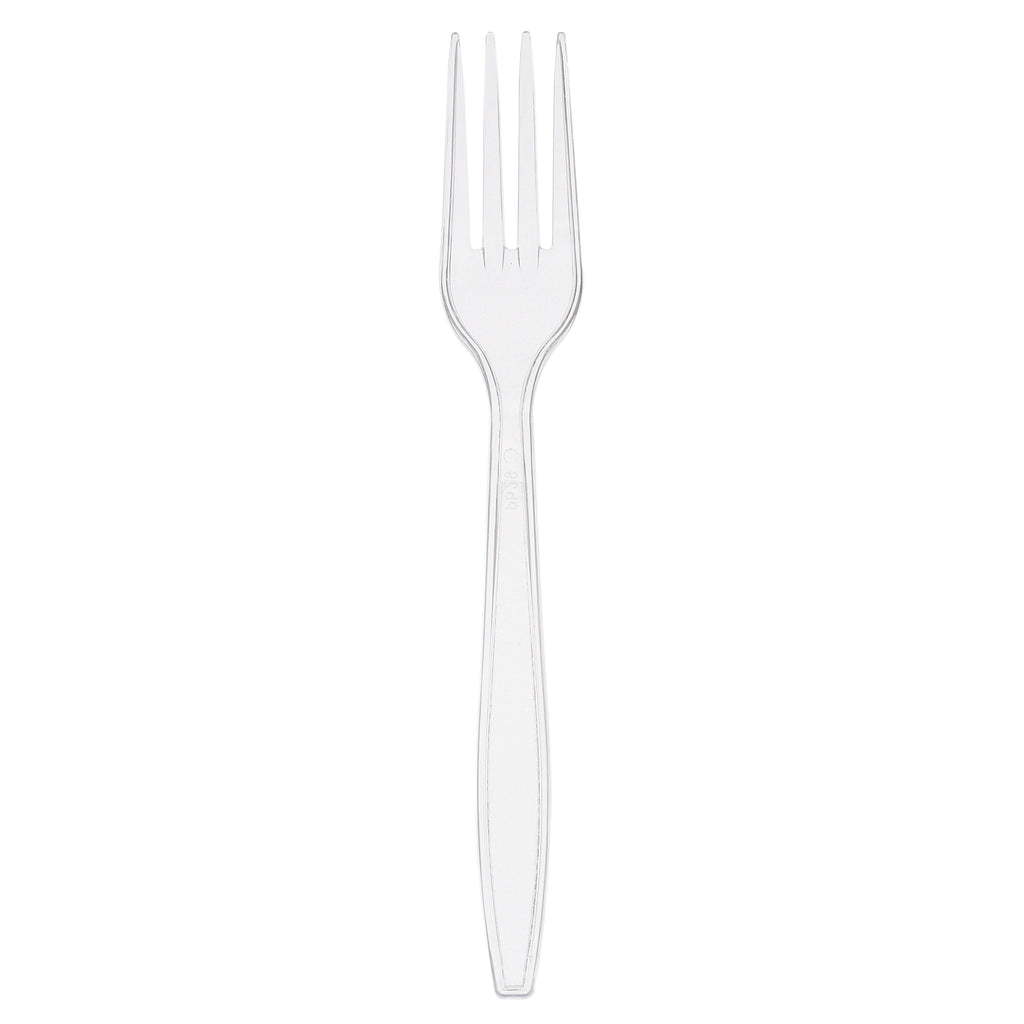 Disposable Plastic Forks - Order in Bulk (1000/Case)