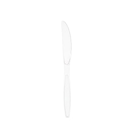 Clear Polystyrene Knife, Heavy Weight