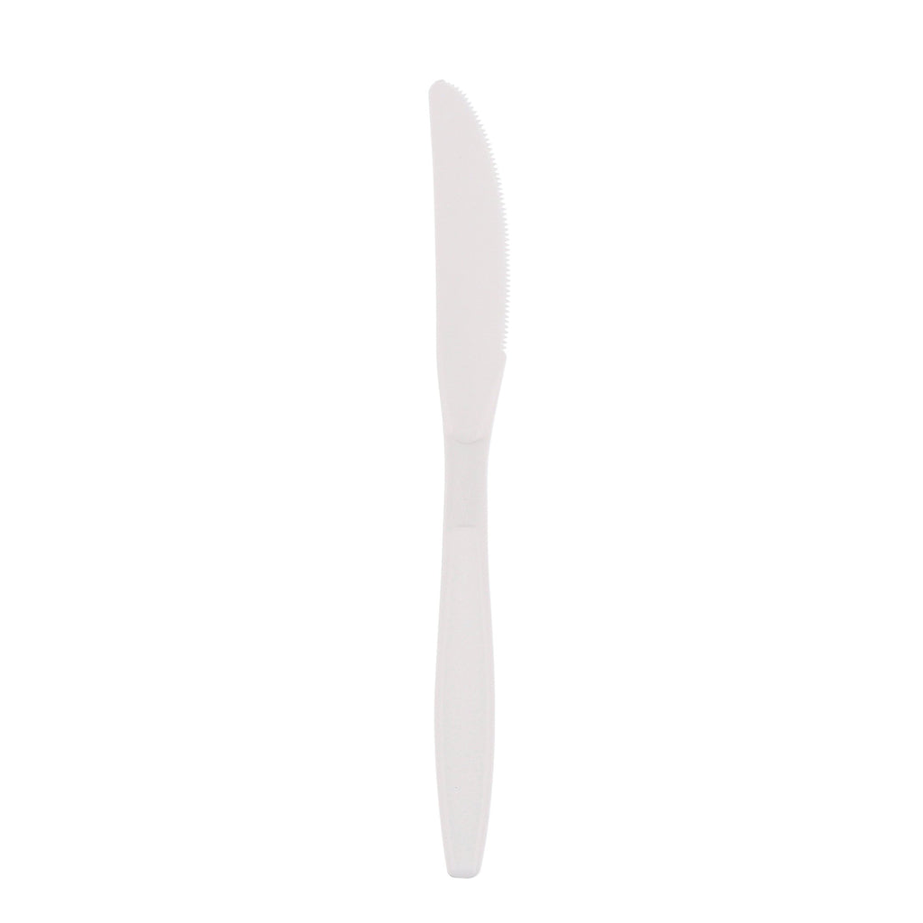 Plastic Knives White HW (1000)