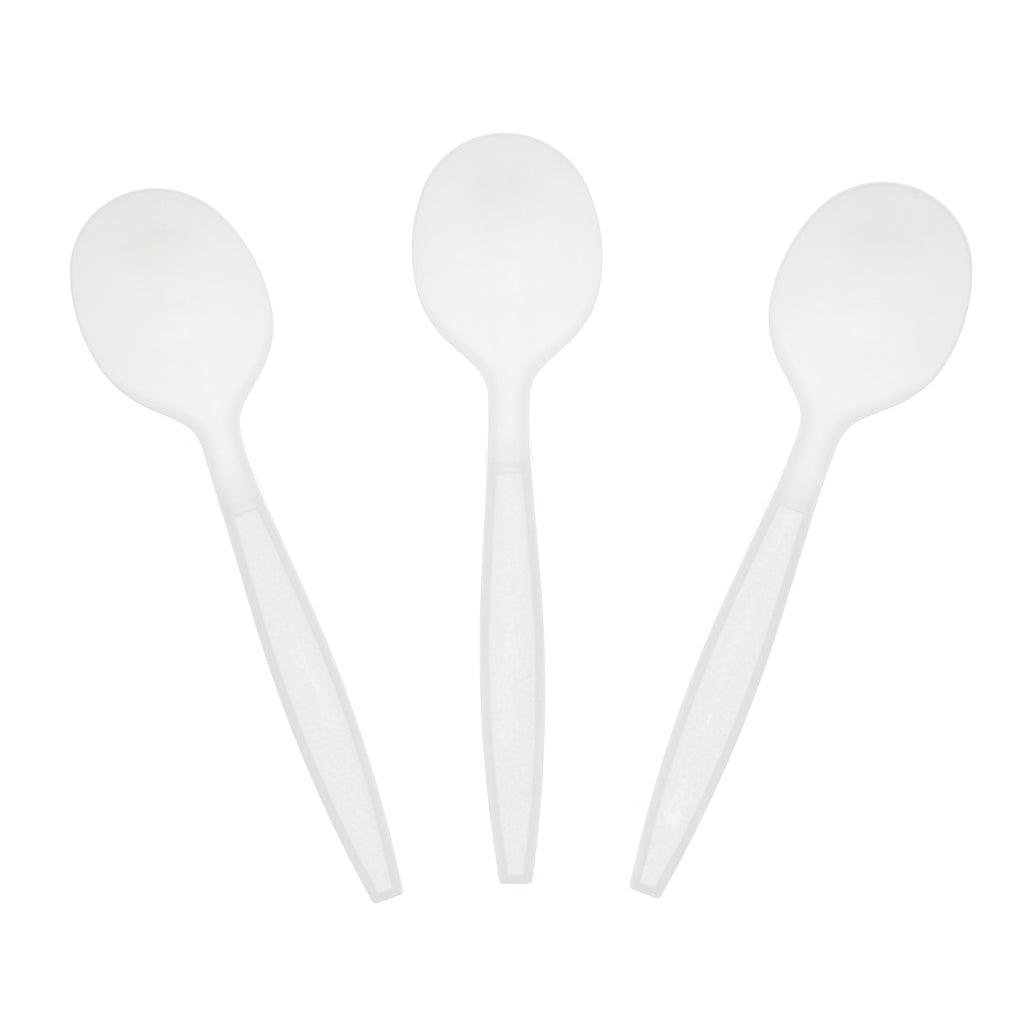 CAC China CN-40 Accessories Soup Spoon, 4-1/2L x 2W x 1/2H