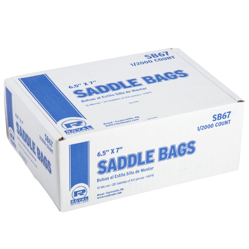 SADDLE BAG HIGH DENSITY 6.5" X 7", Closed Case