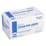 STEAM PAN LINERS 1/2 PAN WITH TWIST TIES, Closed Case