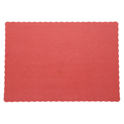 RED PLACEMAT 13.5