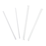 7.75" Giant Clear Straw, Paper Wrapped, Group Image, Fanned Out Straws