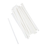 7.75" Giant Clear Straw, Paper Wrapped, Group Image