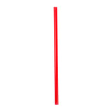7.75" Giant Red Straw, Paper Wrapped, View Of Unwrapped Straw