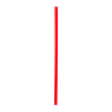 9" Giant Red Straws, Poly Wrapped, View Of Unwrapped Straw