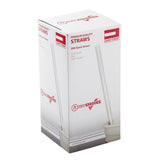 10.25" Giant Straw, Clear, Paper Wrapped, Inner Package