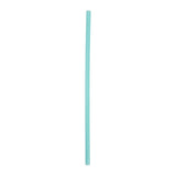 10.25" Giant Straw, Blue, Paper Wrapped, View of Unwrapped Straw