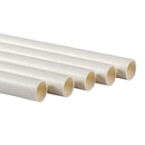 10.25" GIANT PAPER WRAPPED WHITE PAPER STRAW, Detailed Group View