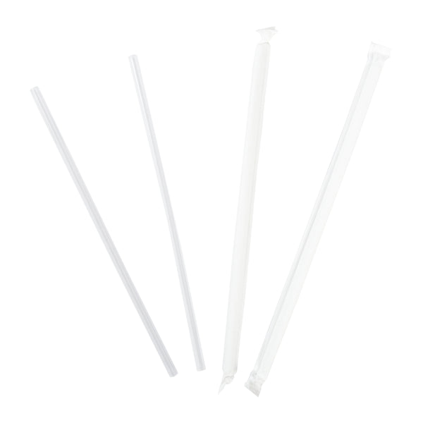 BOBA 7.5 CLEAR Straws Wrap /C9002s