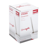 7.75" Jumbo Clear Straw, Paper Wrapped, Inner Package