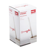 9" Jumbo Clear Straws, Paper Wrapped, Inner Package