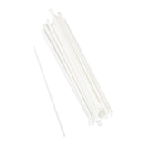 10.25" Jumbo Straw, Clear, Paper Wrapped, Group Image