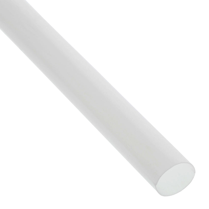 Yocup Company: GF 7.75'' Jumbo (6mm) Clear Paper-Wrapped Plastic