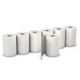 Thermal Rolls, 2-1/4" x 56', 11mm ID Solid Core, Handhelds, Photo of Seven Rolls