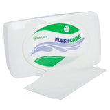 9" x 11" Spunlace Flushable Wipes, Wipe and Package