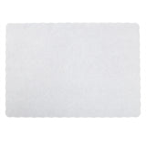 EMBOSSED PLACEMAT STIRLING WHITE 9.5" X 13.5"
