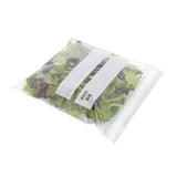 10.5" X 11" GALLON BAG DOUBLE ZIPPER, Bag With Food Content